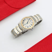 Załaduj obraz do przeglądarki galerii, Cartier Santos Ronde ref. 1551 Steel/Gold