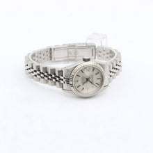 Load image into Gallery viewer, Rolex Lady-Datejust ref. 69174 - Linen Dial Jubilee bracelet - Warranty papers Rolex