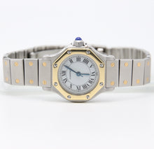 Załaduj obraz do przeglądarki galerii, Cartier Santos Octagon ref. 0907