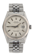 Load image into Gallery viewer, Rolex Datejust ref. 1601 Silver dial Steel Jubilee bracelet