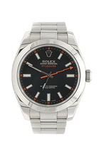 Carica l'immagine nel visualizzatore di Gallery, Rolex Milgauss ref. 116400 Black Dial
