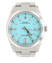 Load image into Gallery viewer, Rolex Oyster Perpetual 41mm ref. 124300 Tiffany Dial