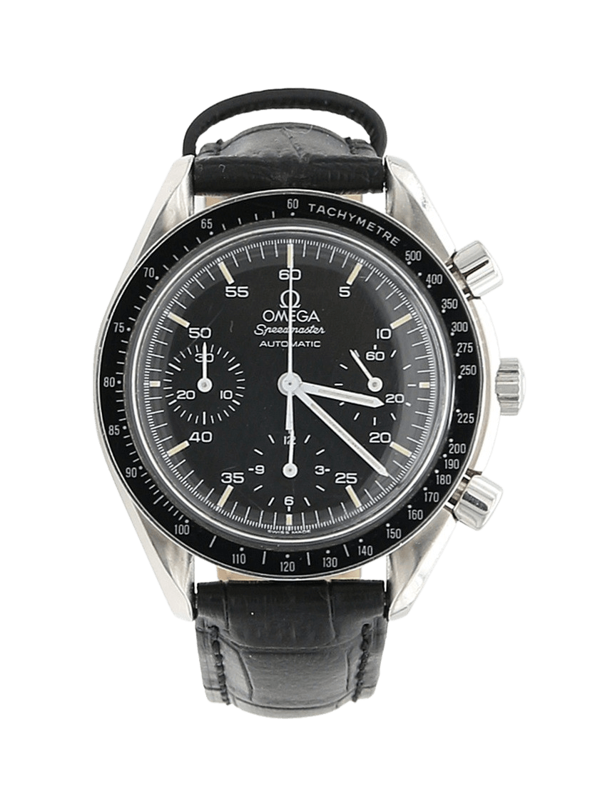 Omega speedmaster hotsell reduced leather