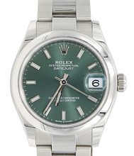 Load image into Gallery viewer, Rolex Datejust 31 ref. 278240 Green dial - Oyster bracelet - Full set