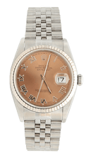 Load image into Gallery viewer, Rolex Datejust ref. 16234 Salmon Dial Jubilee Bracelet