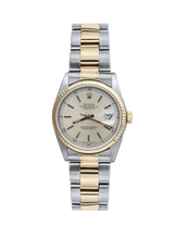 Load image into Gallery viewer, Rolex Datejust ref. 16233 Steel & 18K Gold Silver Dial