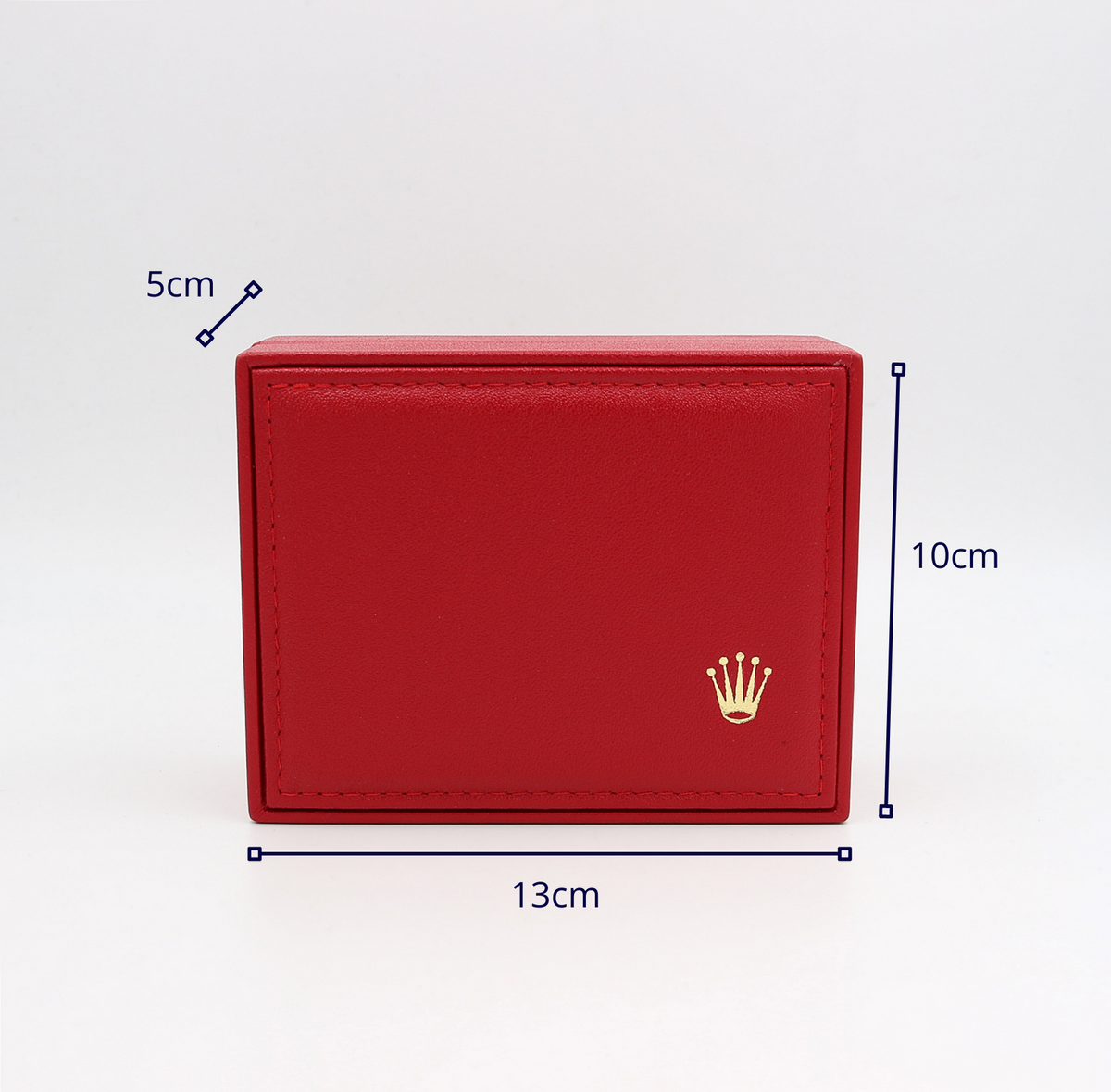ROLEX レザー製レッドボックス Authentic Vintage Rolex Datejust President Watch Box 69179