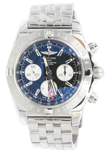 Załaduj obraz do przeglądarki galerii, Breitling Chronomat 44 GMT Chronograph ref. AB042011/BB56 Steel Bracelet