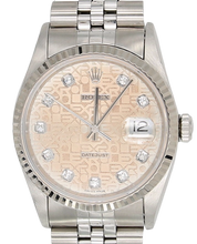 Load image into Gallery viewer, Rolex Datejust ref. 16234 Diamonds Computer Dial Jubilee Bracelet
