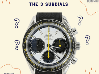 Was tun die Zifferblätter auf einer Chronograph -Uhr ?