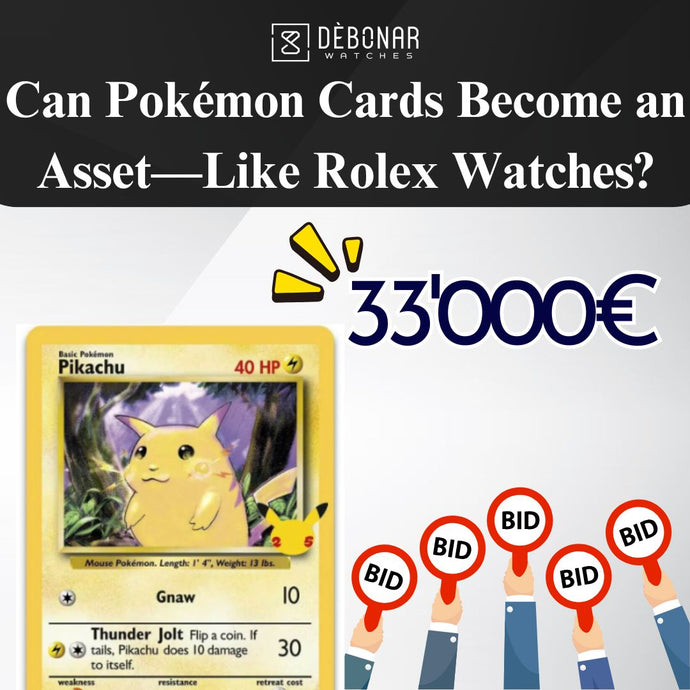 Can Pokémon Cards Become an Asset Like Rolex Watches?
