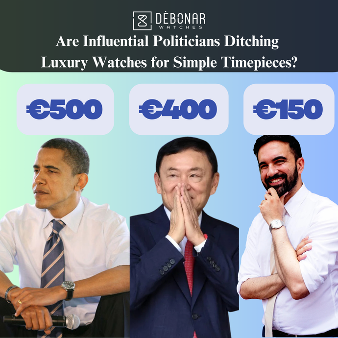 Are Influential Politicians Ditching Luxury Watches for Simple Timepieces?