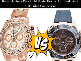 Rolex Daytona Showdown: Pink Gold Oysterflex gegen Vollgelbgold - Ein detaillierter Vergleich