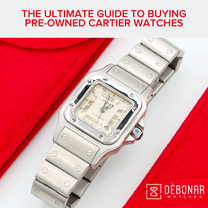La guida definitiva all'acquisto di orologi Cartier usati