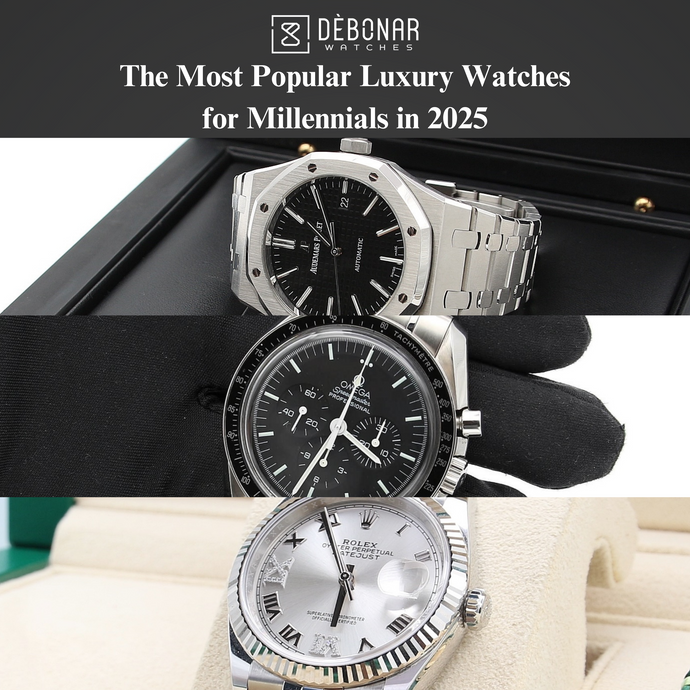 The Most Popular Luxury Watches for Millennials in 2025