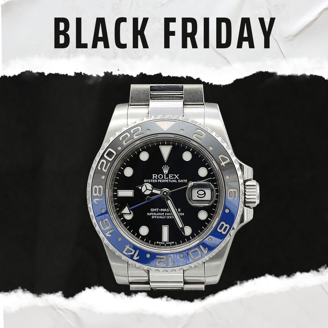 IM ANGEBOT: Rolex GMT Master II ref. 116710BLNR (Batman) – Komplettset