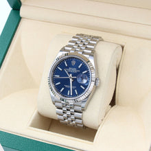 Load image into Gallery viewer, Rolex Datejust ref. 126234 Blue Dial Jubilee bracelet - Full Set
