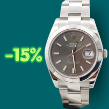 Cargar imagen en el visor de la galería, ON SALE: Rolex Datejust ref. 126300 Slate Gray Dial Oyster bracelet - Full Set
