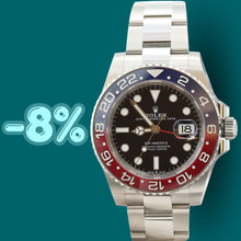 Carica l'immagine nel visualizzatore di Gallery, ON SALE: Rolex GMT Master ref. 126710BLRO - Oyster Bracelet - Full Set
