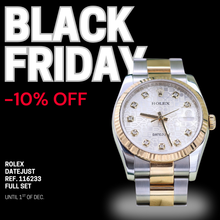 Bild in Galerie-Viewer laden, Rolex Datejust Ref. 116233 Silver Diamonds Millennary Dial - Vollständiger Satz
