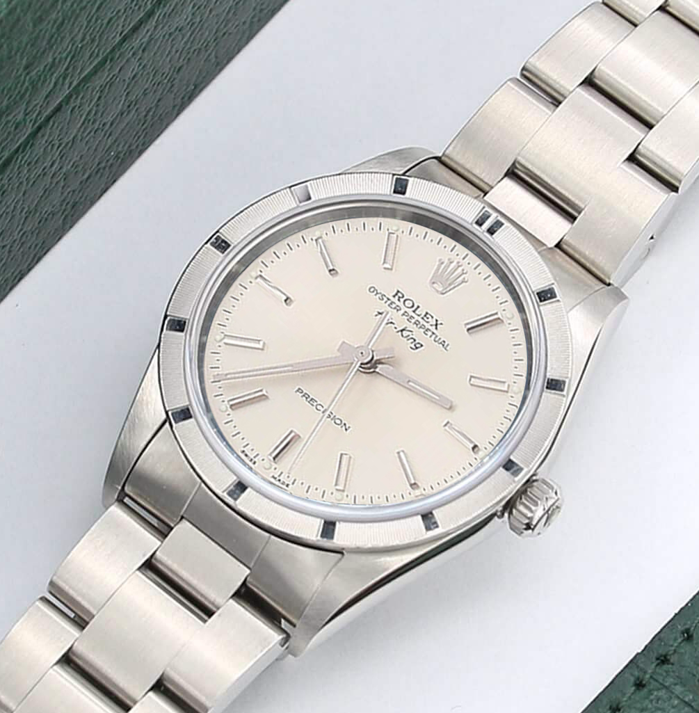 Rolex Air King ref. 14010 Silver dial