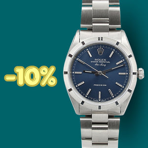 ON SALE: Rolex Air-King ref. 14010 Blue dial - Full Set