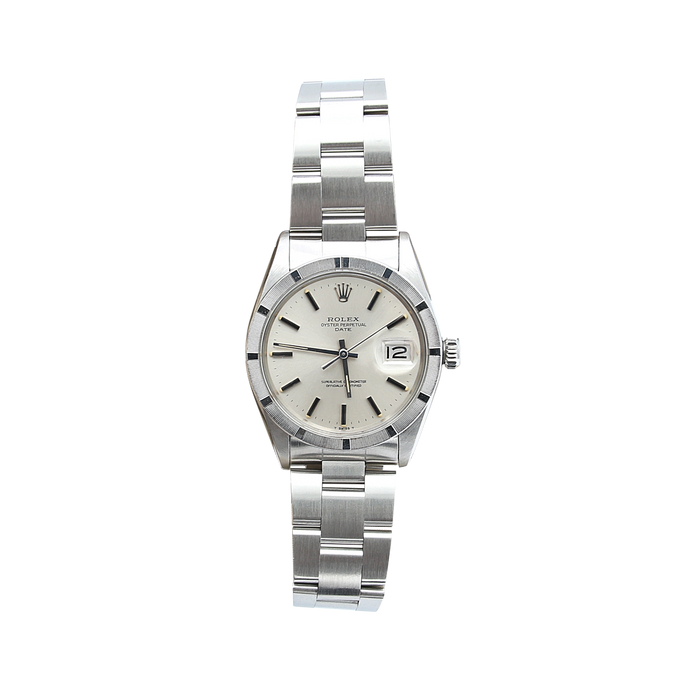 Rolex Oyster Perpetual Date ref. 1501 34mm - Silver Dial - Oyster bracelet