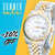 ON SALE: Rolex Datejust ref. 16013 -Steel/Gold - White Roman Dial
