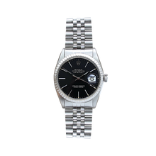 Załaduj obraz do przeglądarki galerii, Rolex Datejust ref. 16030 - Jubilee Bracelet - Black Dial

