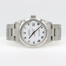 Load image into Gallery viewer, Rolex Datejust 36 ref. 16200 - White Small Roman Dial Oyster Bracelet - Full Set
