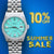 ON SALE: Rolex Datejust ref. 16200 - Jubilee bracelet - Tiffany Dial with Zircons Bezel