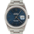 Rolex Datejust 36 ref. 16200 blaues Soleil-Zifferblatt (II) Oyster-Armband – komplettes Set