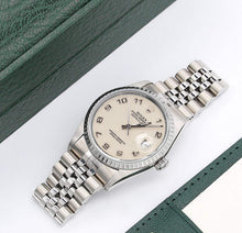 Load image into Gallery viewer, Rolex Datejust ref. 16220 Millennary Dial Jubilee Bracelet - Full Set
