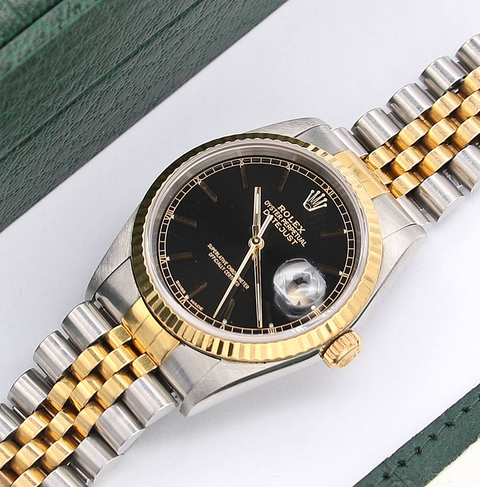 Rolex 16233 black diamond 2025 dial
