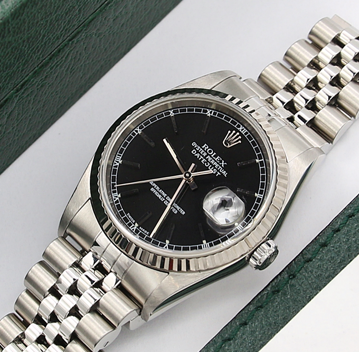 Rolex oyster perpetual datejust top superlative chronometer officially certified prezzo