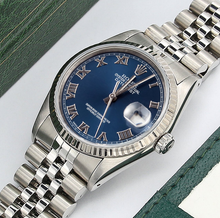 Load image into Gallery viewer, Rolex Datejust 36 ref. 16234 Blue Roman Dial - Jubilee
