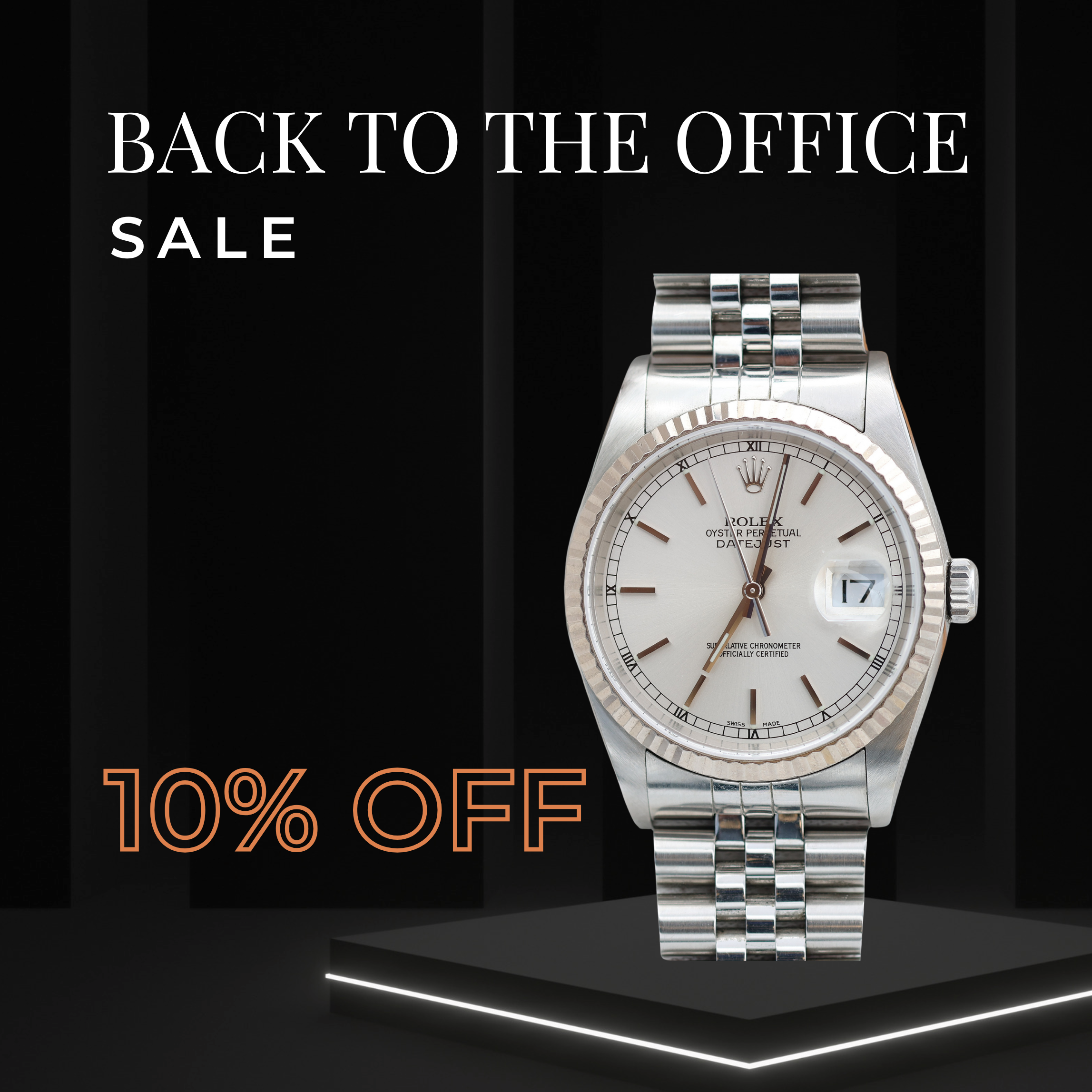 ON SALE: Rolex Datejust 36 ref. 16234 Silver Circle Dial -  Jubilee - Full Set