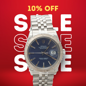 ON SALE: Rolex Datejust Turn-O-Graph ref. 16250 Blue Dial - Jubilee Bracelet