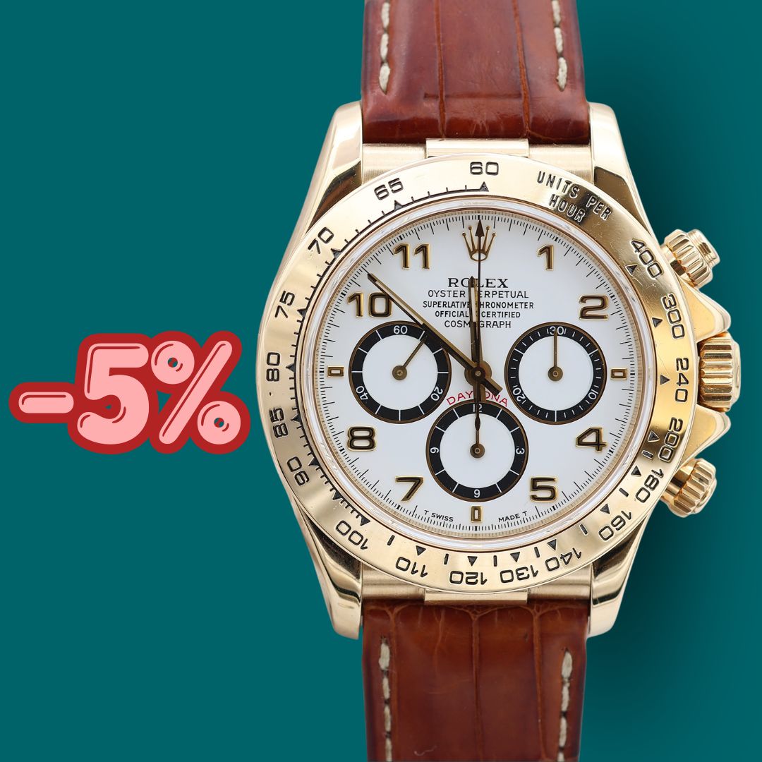 ON SALE: Rolex Daytona ref. 16518 - White Arab Dial