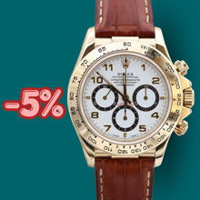Load image into Gallery viewer, ON SALE: Rolex Daytona ref. 16518 - White Arab Dial
