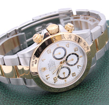 Załaduj obraz do przeglądarki galerii, Rolex Daytona ref. 16523 White Arabic Dial Oyster Bracelet
