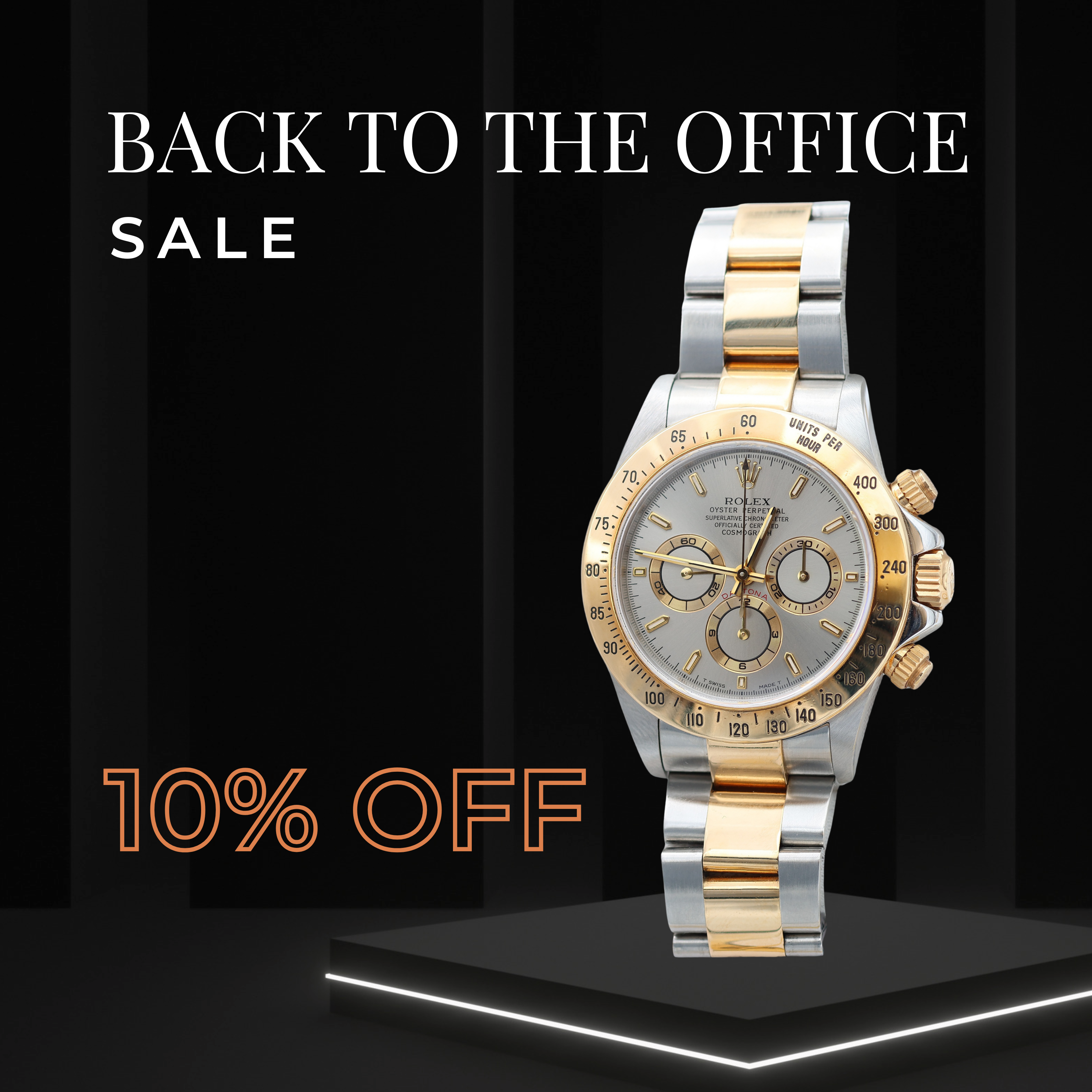 ON SALE: Rolex Daytona ref. 16523 Steel and Gold Grey Dial Oyster Bracelet