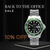 Rolex Submariner Datum 16610LV (Kermit) in Stahl - grüne Lünette
