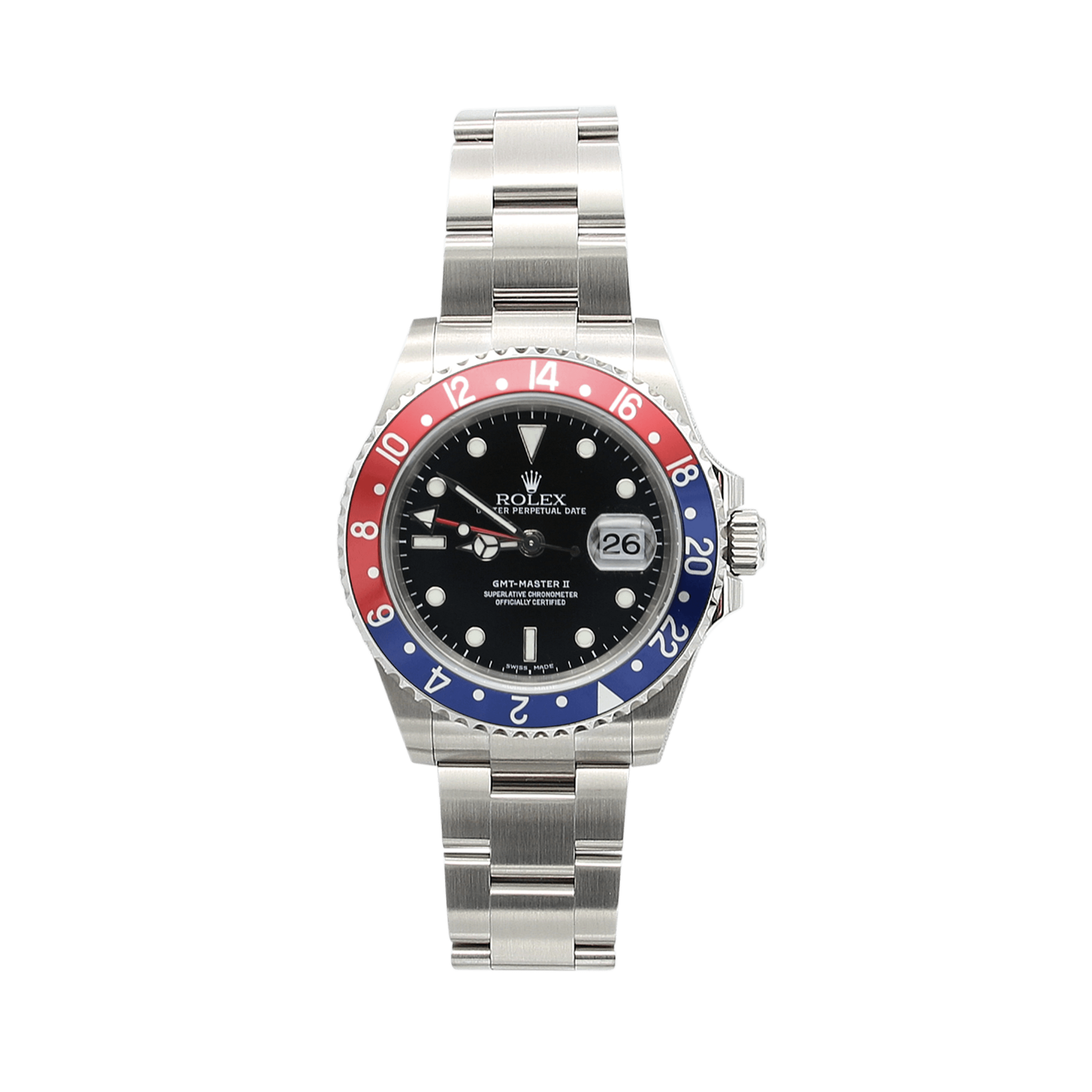 rolex gmt master ii superlative chronometer officially certified
