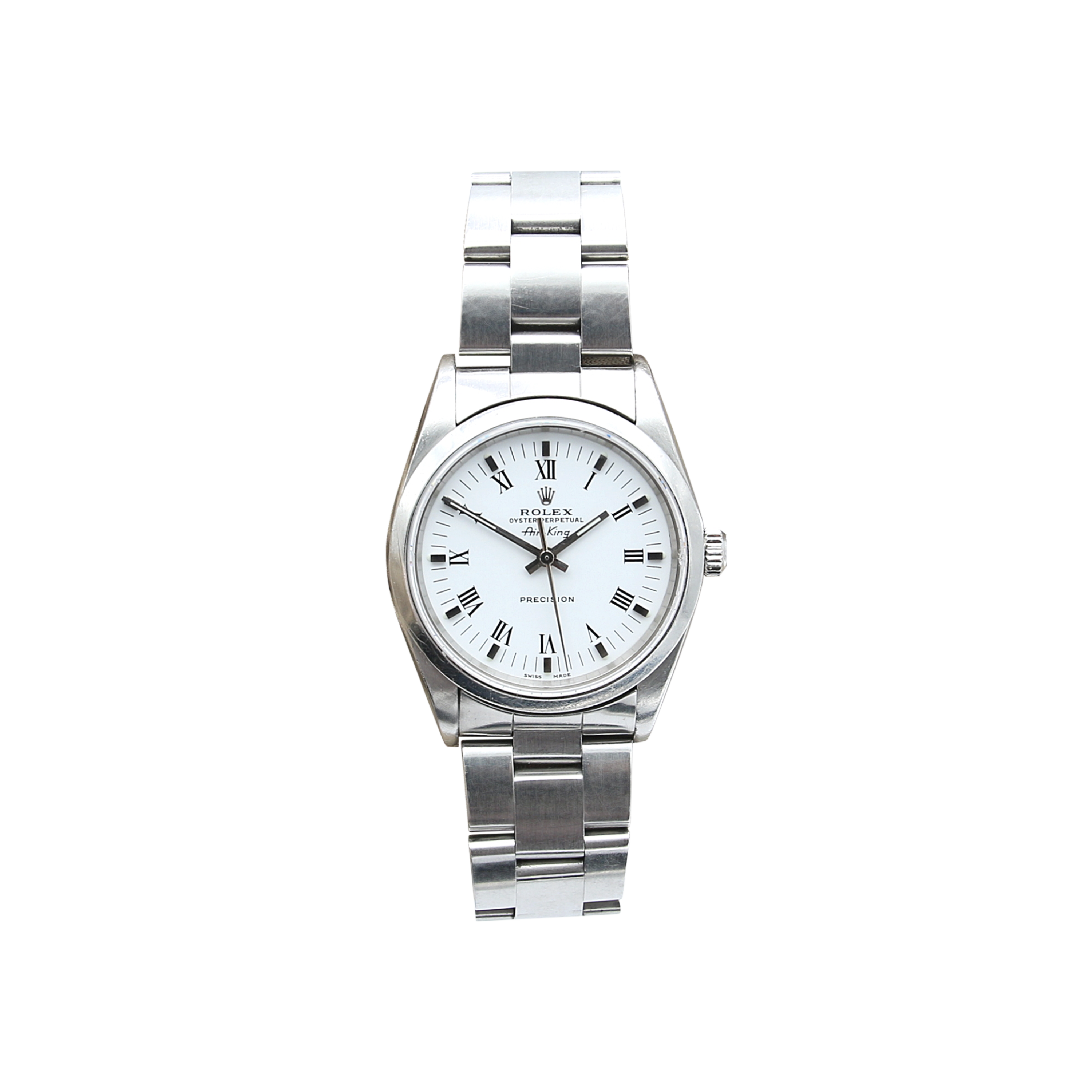 Rolex Airking ref. 14000 - White Roman Dial