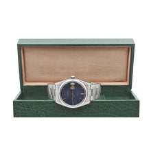 Load image into Gallery viewer, Rolex Precision Date ref. 6694 Blue Dial (Golden Indexes) - Oyster bracelet

