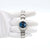 Rolex Oyster Perpetual Lady-Date  ref. 69160 Blue 3-6-9 Dial - with Papers