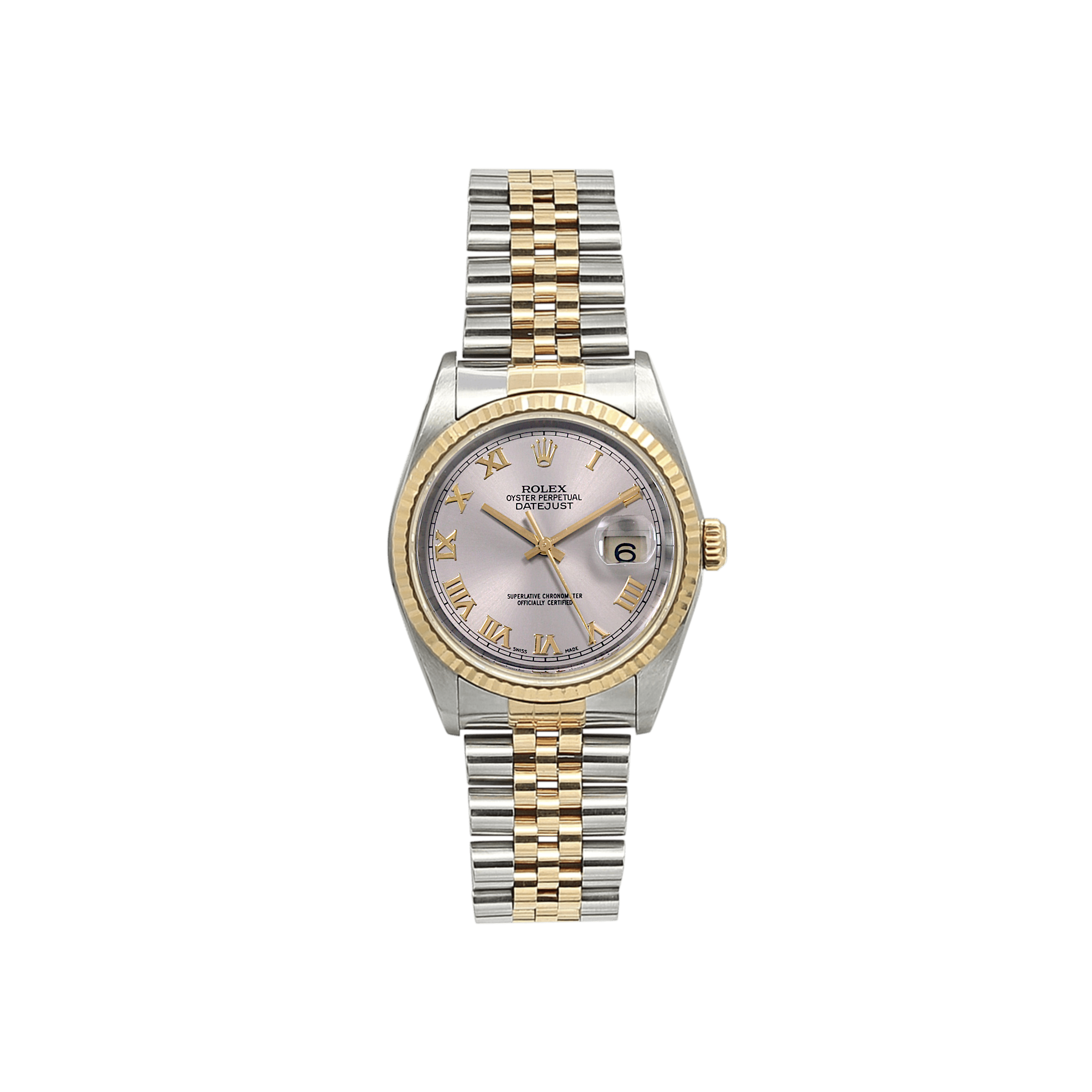 Buy Online Rolex Datejust ref. 16233 Grey Roman Dial Jubilee bracelet Debonar Watches Sp. z o.o