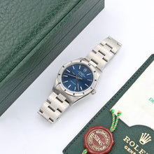 Charger l'image dans la galerie, Rolex Air-King ref. 14010 Blue dial - Full Set
