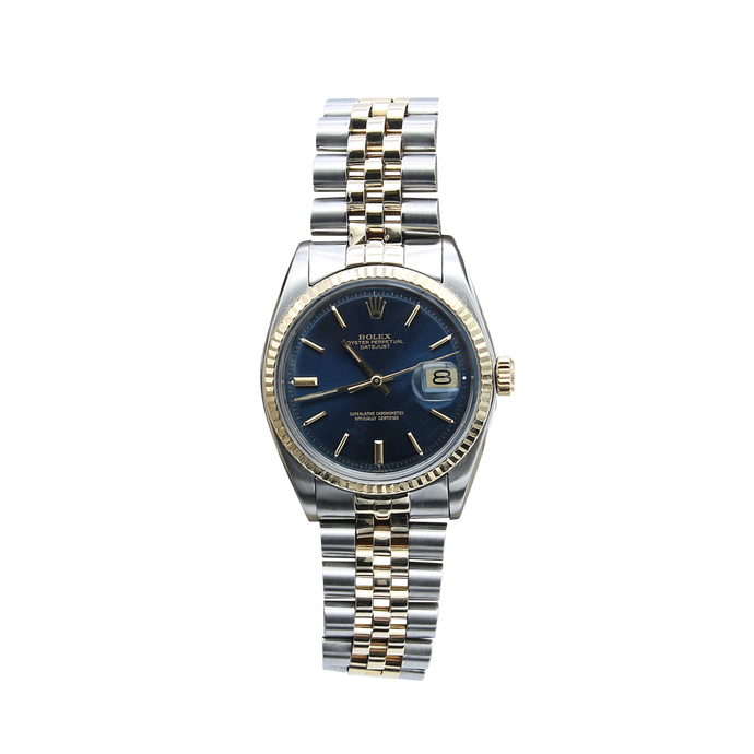 Rolex Datejust ref. 1601 Steel/Gold Bezel - Blue Dial - Jubilee bracelet